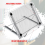 Kit com 104 peças para macramê, placa de 30x40 cm (12x16 polegadas) e pinos. 3