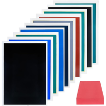 10 st gravyrpapper, färgat gravyrpapper
