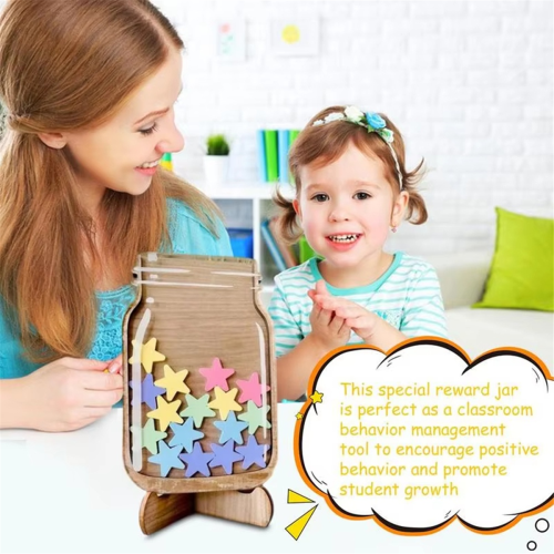 Pote de Recompensas Infantil com Estrela (1 unidade) 2