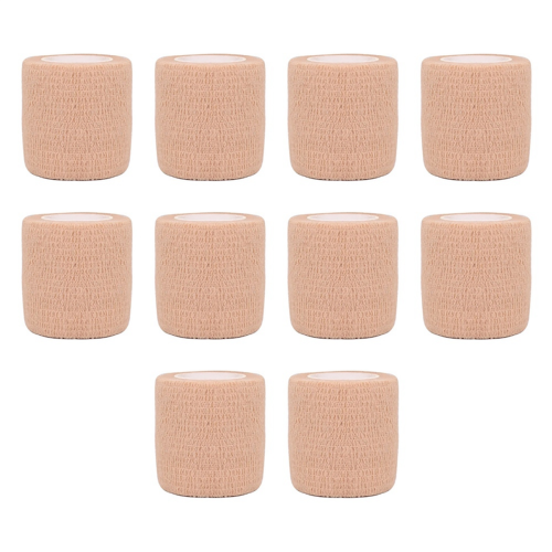 10 Stück Sport-Selbstklebende elastische Bandage, 4,5 m