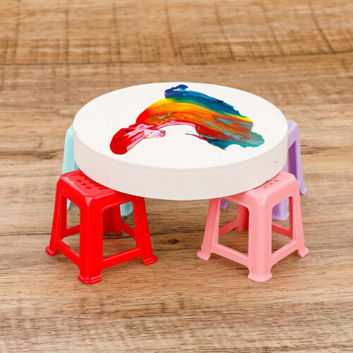 12 supporti per tela per dipingere, mini piedini per tela 1