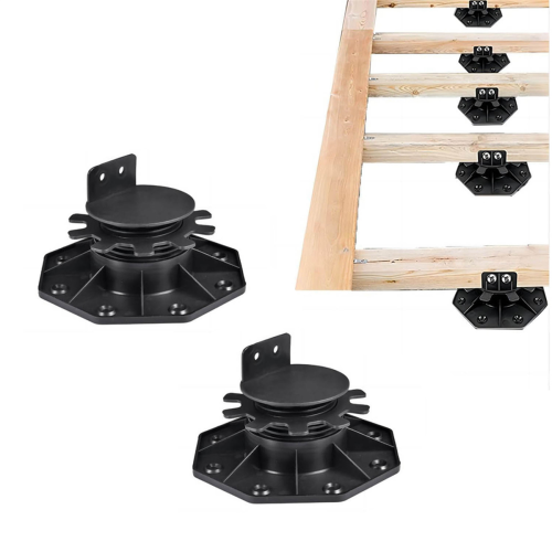 10Pack Adjustable Deck Support Pedestal Deck Foundation Base Support 2