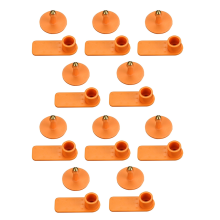 10 stücke RFID UHFAnimal Ohr Tag ISO18000 6C Elektronische Ohr Tag Schafe