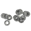 Lot de 10 roulements de yoyo R188, pièces de rechange argentées 2