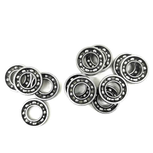 Lot de 10 roulements de yoyo R188, pièces de rechange argentées 1