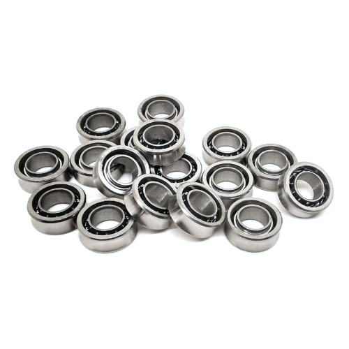 Lot de 10 roulements de yoyo R188, pièces de rechange argentées 2