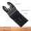 10Pcs Oscillating Saw Blades Multipurpose Curved-Edge Bi-Metal 4
