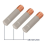 10pcs MB15AK Welding Nozzle Tips 0.8mm 3