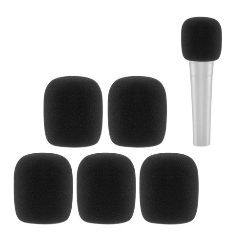10 protectores antiviento para micrófonos de mano 2
