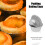 150 st aluminiumfolieformar för cupcakes, engångsmuffinformar, ramekinformar 4
