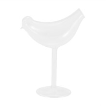 150 ml Cocktailglas in Vogelform, molekular geräuchert