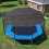 Trampoline Top Shade Cover, Buitenzonweringnet, 14FT 8 Palen 6