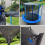 Trampoline Top Shade Cover, Buitenzonweringnet, 14FT 8 Palen 7