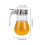 Syrup Dispenser, No Drip Glass Syrup Bottle for Maple Syrup 3