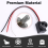 Universal 12/24V Low-Volt PMM LED Dimmer Switch with Metal Knob 5