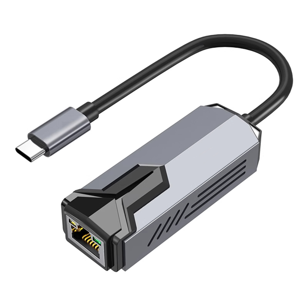 Type-C To 5Gbps Ethernet Adapter Gigabit Rj45 Network Card Rtl8175 4853297073365