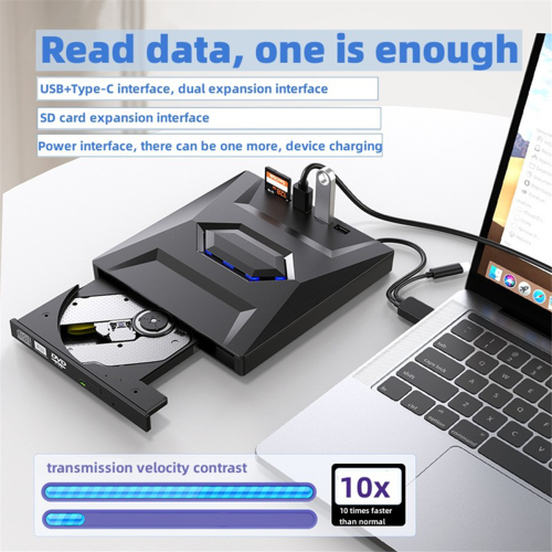 Lecteur CD/DVD externe multifonction USB 3.0 2