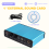 Placa de som USB 2.0, placa de som externa de 6 canais 4