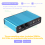Placa de som USB 2.0, placa de som externa de 6 canais 5
