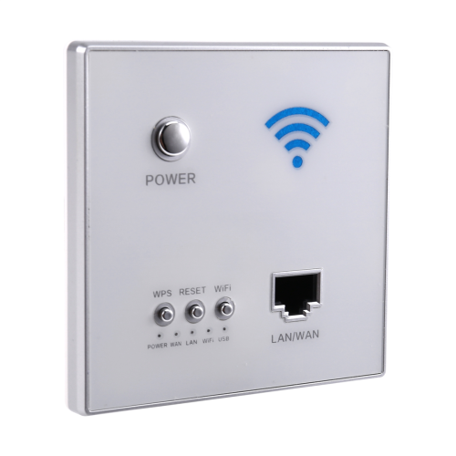 Tomada elétrica de parede com roteador Wi-Fi embutido. 1