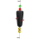 Set verzwaarde visdobbers - Popping Cork Float Rig met ratel 3