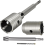 Conjunto de 1 serra copo para concreto de 2 1/2 polegadas com haste SDS Plus de 220 mm 1