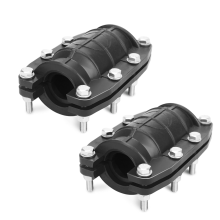 Braçadeira de reparo de tubos de 1 polegada, kit de reparo de emergência para tubos