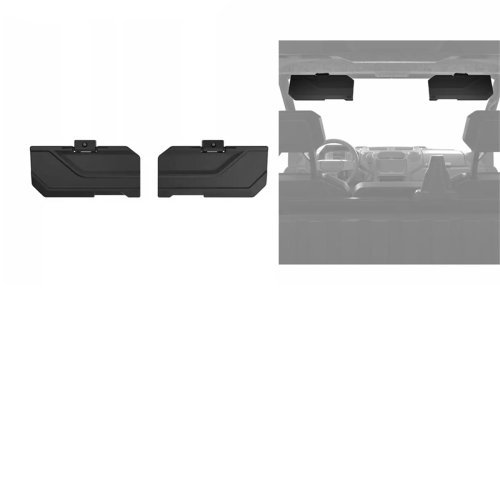 1Pair Black Sun Visors 2890288 for 2