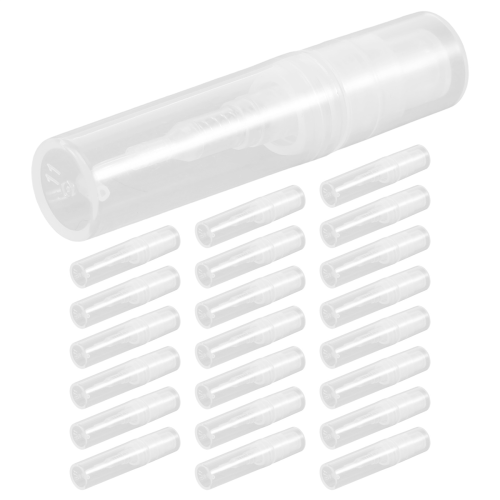 200 pezzi/lotto 2 ml bottiglia di plastica trasparente atomizzatore cosmetico 2