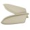 1Pair Beige Front Door Armrest Base Plate Cover for Accord 7