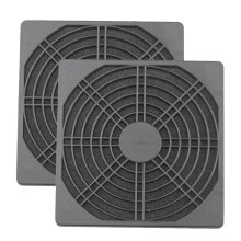 2 pièces Grille de ventilateur ABS pour PC 120 mm, filtre et cache-mailles