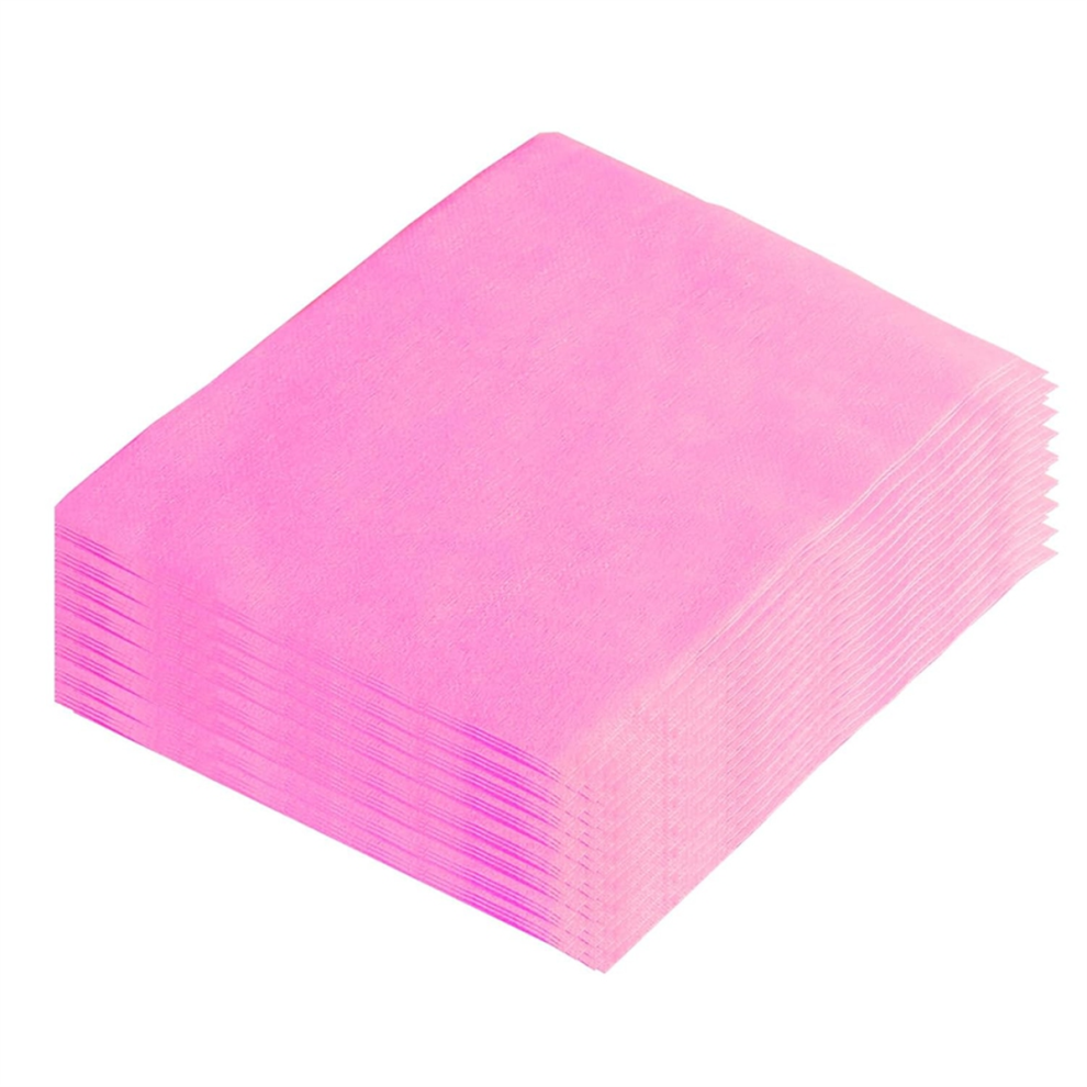 Bez Marki Pink 200 Sheets Nail Dust Filter Paper