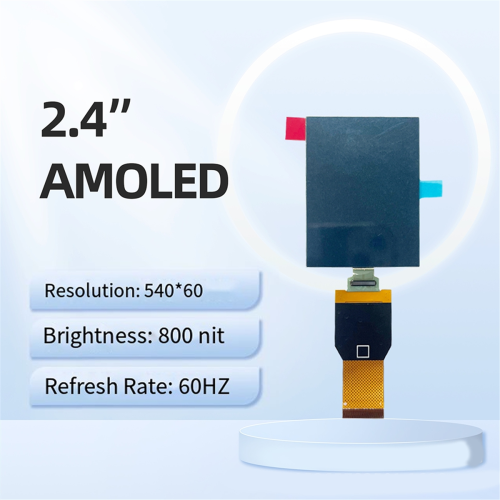 2.4 Inch 450(RGB)X600 Rigid AMOLED Display for Consumer Electronics 1