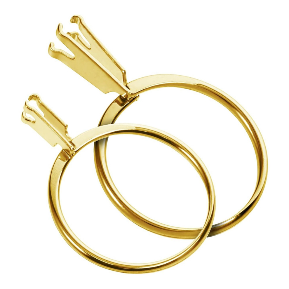 2 stuks losse stenen houder ring edelsteen-houder trouwring