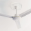 2 Stück PU-Deckenrosette, dekorative Deckenventilatorrosette 6
