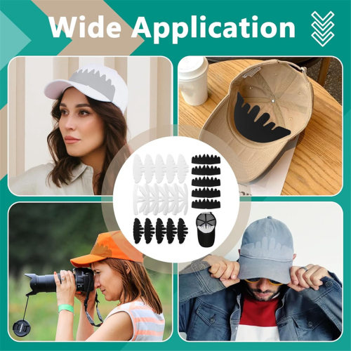 20 Stück Hutform-Einsätze – Wiederverwendbare Kronenstütze für Kappen 1