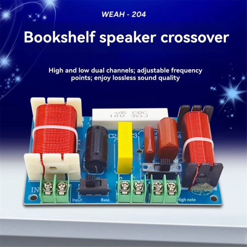2 Way Audio Crossover Divider 250W 2500Hz-3000Hz Frequency 1