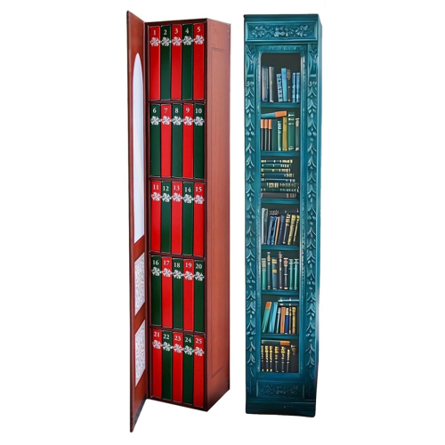 2Pack Mini Book Ornament Advent Calendar, Christmas Advent Calendar
