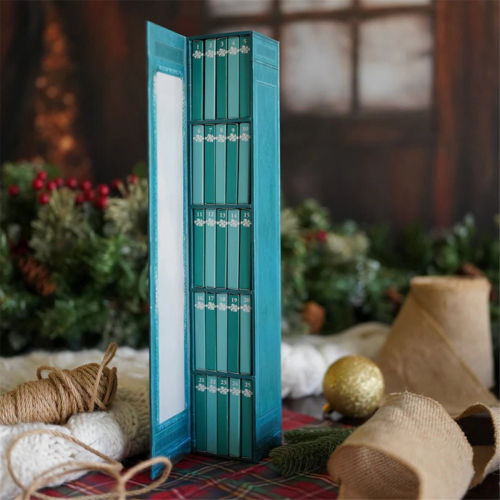 2Pack Mini Book Ornament Advent Calendar, Christmas Advent Calendar 1