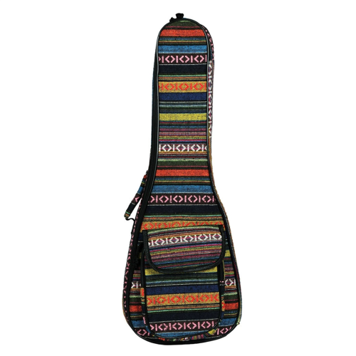 Capa para ukulele de concerto de 23 polegadas, estojo para ukulele macio e grosso acolchoado em algodão.