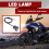 2pcs LED Eagle Eye Backup Light White Light 9W black 5