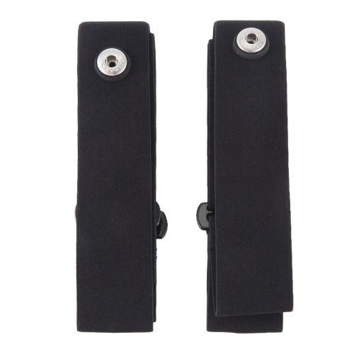 2 Stück elastische Herzfrequenz-Brustgurte 1
