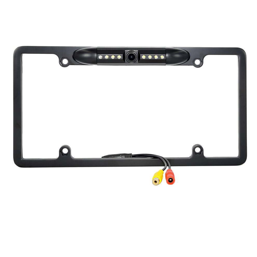 Car License Plate Camera, 170 Viewing Angle, Night Vision, Ip67, Universal Mount 689788448770