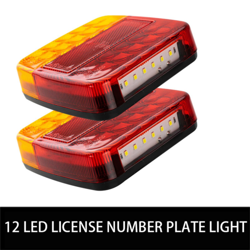 2 stuks 12V 26LED waterdichte auto-achterlicht sleepachterlicht 2