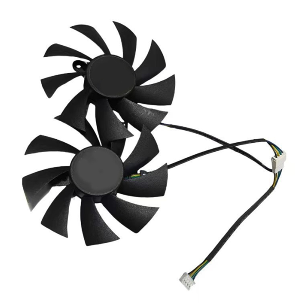 2Pcs 87Mm Ga92a2h Cooling Fan For Gtx 1660 Ti 2060 2070 Black 4851967808149
