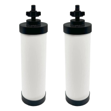 Lot de 2 filtres en céramique de rechange pour filtre à eau