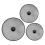 3Pcs Kitchen Splash Guard Splatter Screens Frying Pan Splatter Guard 5