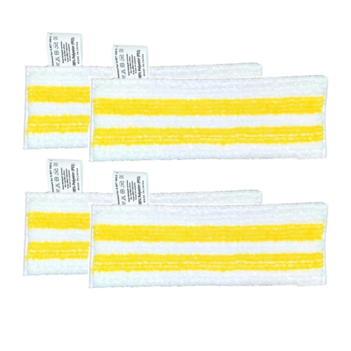 4 Pack Microfibre Floor Cloth Set for Easyfix Sc2 Sc3 Sc4 Sc5