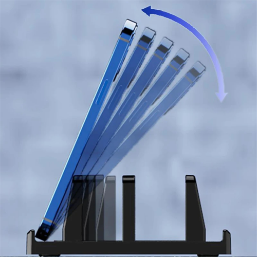 4 in 1 Dual-Slot Adjustable Vertical Laptop Stand 1