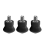 3Pcs Tripod Monopod Legs Feet Replacement Parts 6